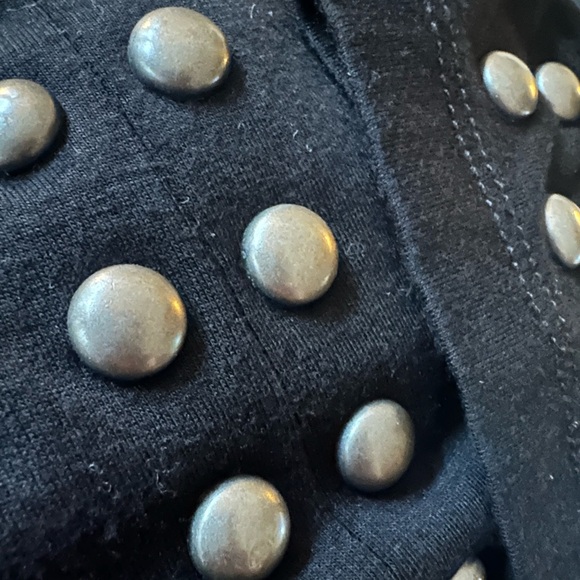 Karen Kane Black Dress with Metallic Studs size M - Picture 6 of 10